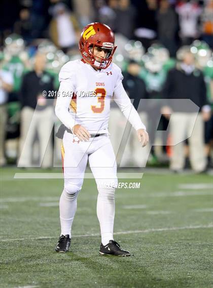 Thumbnail 1 in Cathedral Catholic vs. St. Mary's (CIF State Division 1AA Final) photogallery.