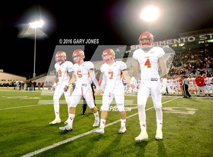 Thumbnail 1 in Cathedral Catholic vs. St. Mary's (CIF State Division 1AA Final) photogallery.