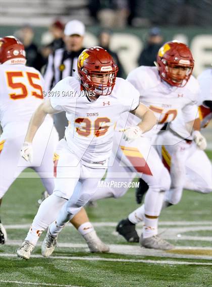 Thumbnail 3 in Cathedral Catholic vs. St. Mary's (CIF State Division 1AA Final) photogallery.