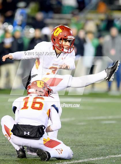 Thumbnail 2 in Cathedral Catholic vs. St. Mary's (CIF State Division 1AA Final) photogallery.