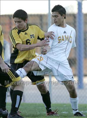 Thumbnail 2 in Bishop Montgomery @ Santa Monica (CIF SS Playoffs) photogallery.
