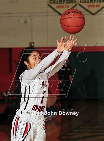 Thumbnail 2 in Palm Springs vs. Yucaipa (Lady Bears Holiday Classic) photogallery.
