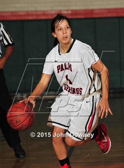 Thumbnail 2 in Palm Springs vs. Yucaipa (Lady Bears Holiday Classic) photogallery.