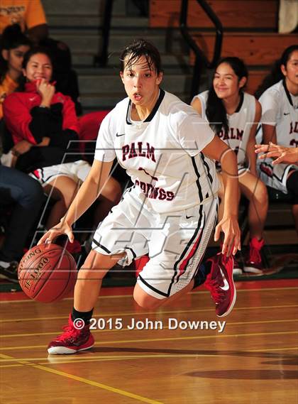 Thumbnail 2 in Palm Springs vs. Yucaipa (Lady Bears Holiday Classic) photogallery.