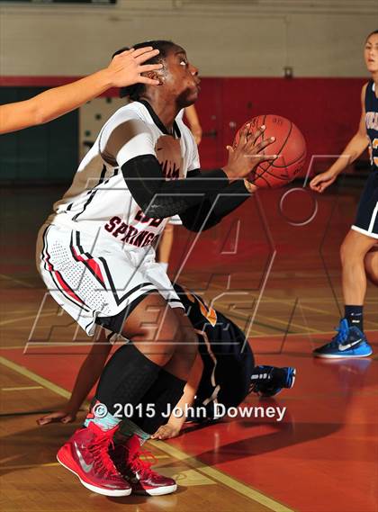 Thumbnail 3 in Palm Springs vs. Yucaipa (Lady Bears Holiday Classic) photogallery.