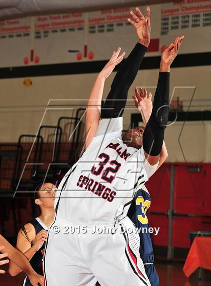Thumbnail 3 in Palm Springs vs. Yucaipa (Lady Bears Holiday Classic) photogallery.