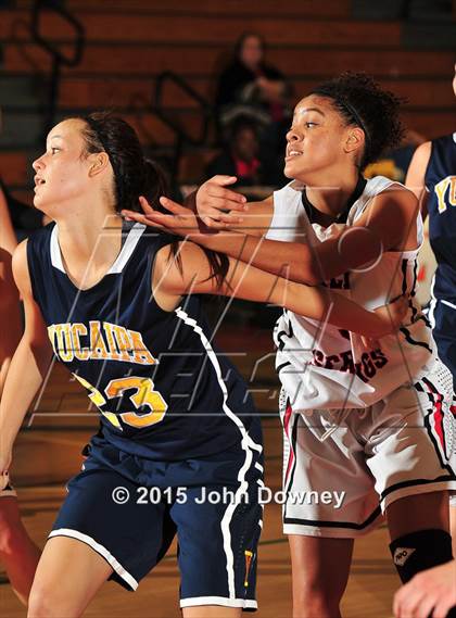 Thumbnail 1 in Palm Springs vs. Yucaipa (Lady Bears Holiday Classic) photogallery.
