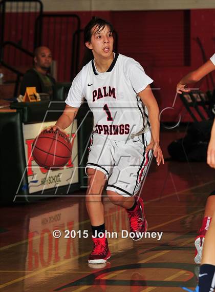 Thumbnail 2 in Palm Springs vs. Yucaipa (Lady Bears Holiday Classic) photogallery.