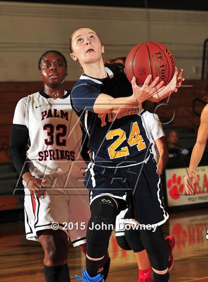 Thumbnail 3 in Palm Springs vs. Yucaipa (Lady Bears Holiday Classic) photogallery.