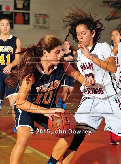 Thumbnail 3 in Palm Springs vs. Yucaipa (Lady Bears Holiday Classic) photogallery.
