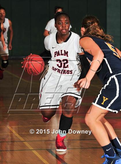 Thumbnail 2 in Palm Springs vs. Yucaipa (Lady Bears Holiday Classic) photogallery.