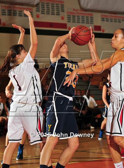 Thumbnail 1 in Palm Springs vs. Yucaipa (Lady Bears Holiday Classic) photogallery.