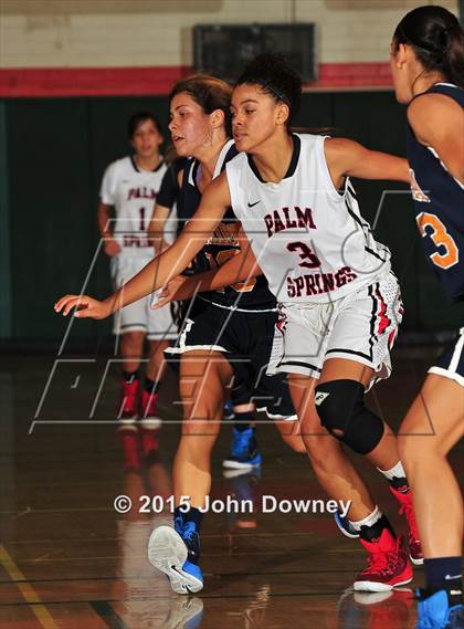 Thumbnail 1 in Palm Springs vs. Yucaipa (Lady Bears Holiday Classic) photogallery.