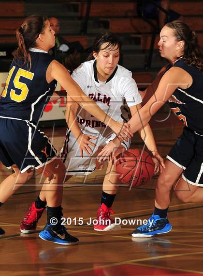 Thumbnail 1 in Palm Springs vs. Yucaipa (Lady Bears Holiday Classic) photogallery.