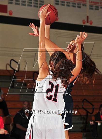 Thumbnail 1 in Palm Springs vs. Yucaipa (Lady Bears Holiday Classic) photogallery.