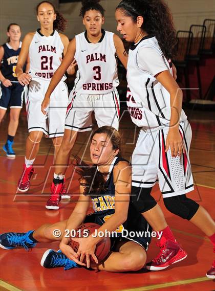 Thumbnail 1 in Palm Springs vs. Yucaipa (Lady Bears Holiday Classic) photogallery.