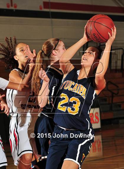 Thumbnail 1 in Palm Springs vs. Yucaipa (Lady Bears Holiday Classic) photogallery.