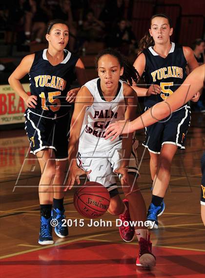 Thumbnail 2 in Palm Springs vs. Yucaipa (Lady Bears Holiday Classic) photogallery.