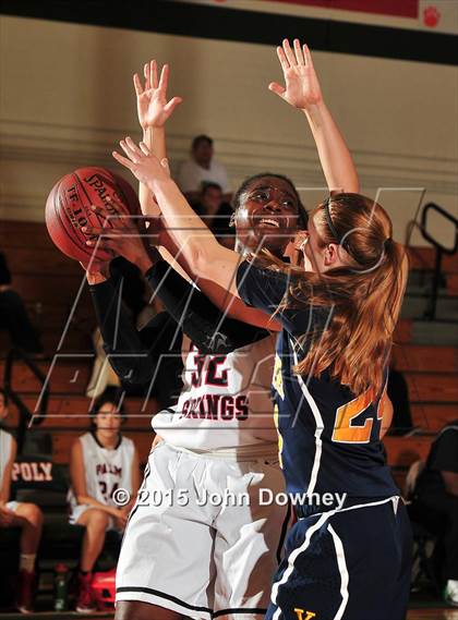 Thumbnail 1 in Palm Springs vs. Yucaipa (Lady Bears Holiday Classic) photogallery.