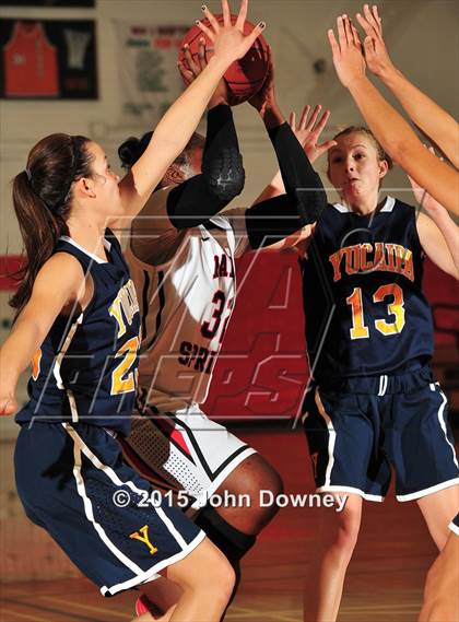 Thumbnail 1 in Palm Springs vs. Yucaipa (Lady Bears Holiday Classic) photogallery.