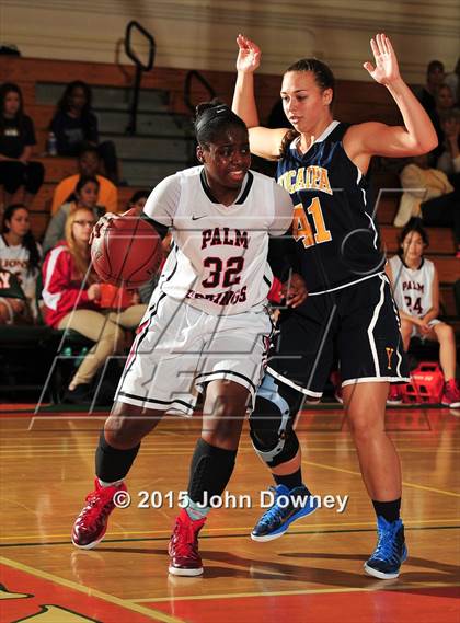 Thumbnail 3 in Palm Springs vs. Yucaipa (Lady Bears Holiday Classic) photogallery.