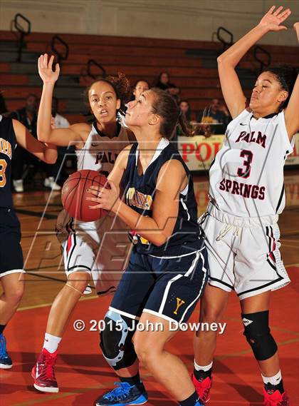 Thumbnail 3 in Palm Springs vs. Yucaipa (Lady Bears Holiday Classic) photogallery.