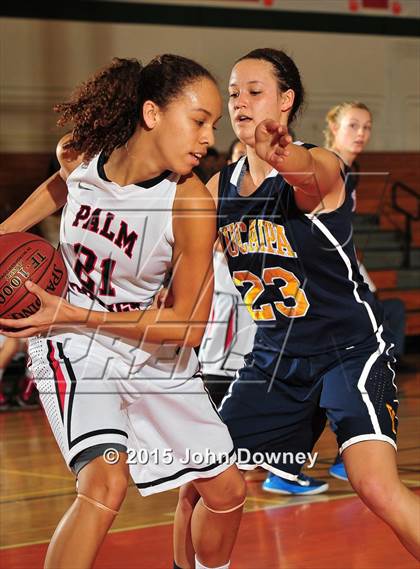 Thumbnail 2 in Palm Springs vs. Yucaipa (Lady Bears Holiday Classic) photogallery.