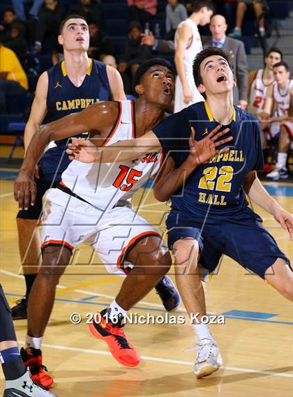 Thumbnail 3 in Beverly Hills vs. Campbell Hall (MLK Day Showdown) photogallery.