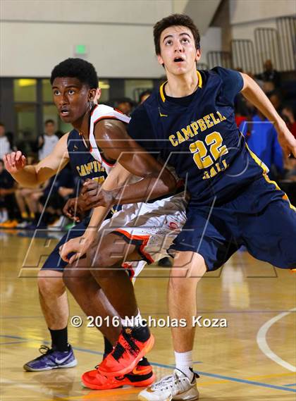 Thumbnail 1 in Beverly Hills vs. Campbell Hall (MLK Day Showdown) photogallery.