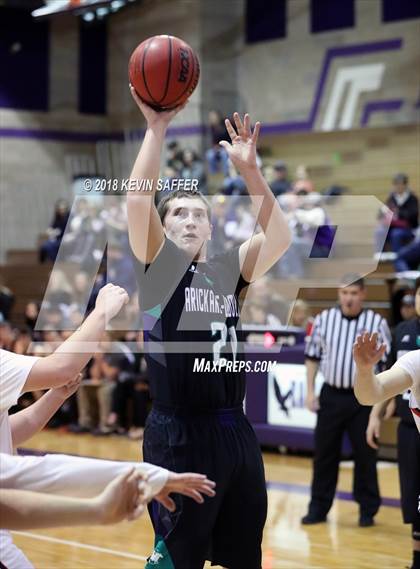 Thumbnail 2 in Arickaree/Woodlin vs. Otis  (CHSAA 1A District Playoff) photogallery.