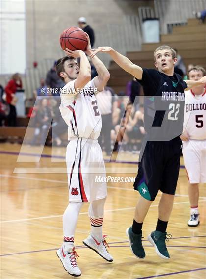 Thumbnail 1 in Arickaree/Woodlin vs. Otis  (CHSAA 1A District Playoff) photogallery.