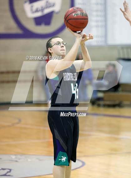 Thumbnail 2 in Arickaree/Woodlin vs. Otis  (CHSAA 1A District Playoff) photogallery.