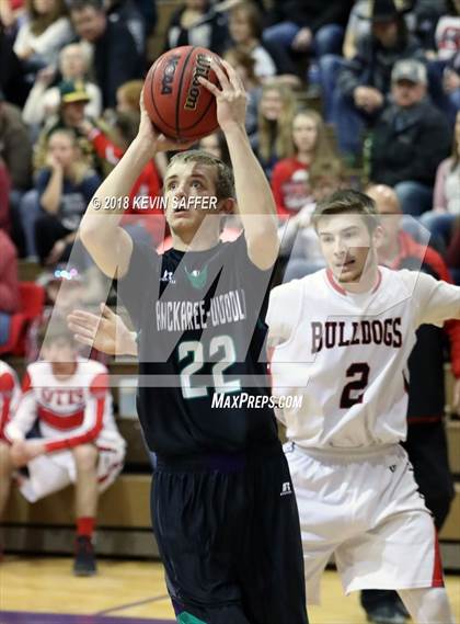 Thumbnail 2 in Arickaree/Woodlin vs. Otis  (CHSAA 1A District Playoff) photogallery.