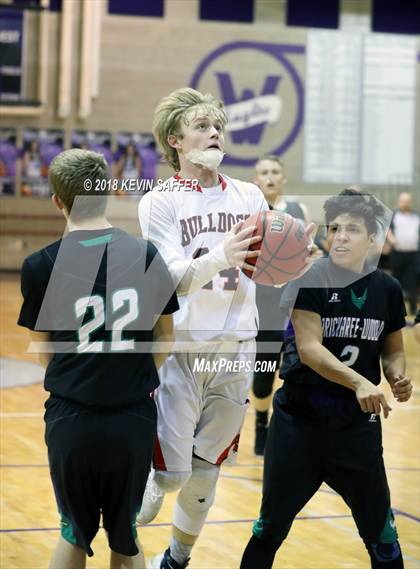 Thumbnail 3 in Arickaree/Woodlin vs. Otis  (CHSAA 1A District Playoff) photogallery.