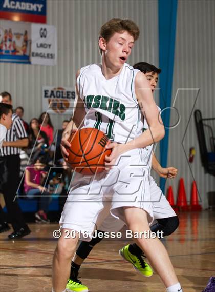 Thumbnail 1 in Reserve vs. Hope Christian (Evangel Eagle Classic) photogallery.