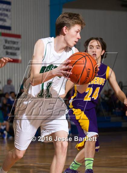 Thumbnail 3 in Reserve vs. Hope Christian (Evangel Eagle Classic) photogallery.