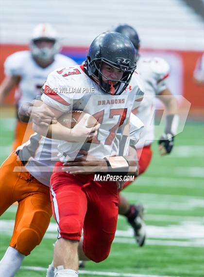 Thumbnail 1 in Maple Grove vs. Cambridge (NYSPHSAA Class D Final) photogallery.