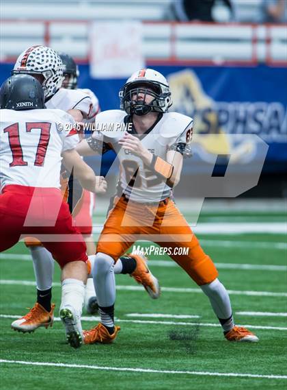Thumbnail 3 in Maple Grove vs. Cambridge (NYSPHSAA Class D Final) photogallery.