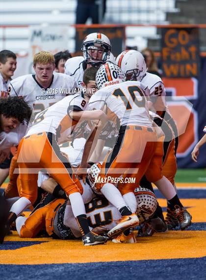 Thumbnail 1 in Maple Grove vs. Cambridge (NYSPHSAA Class D Final) photogallery.