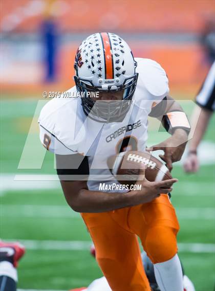 Thumbnail 3 in Maple Grove vs. Cambridge (NYSPHSAA Class D Final) photogallery.