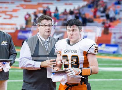 Thumbnail 1 in Maple Grove vs. Cambridge (NYSPHSAA Class D Final) photogallery.