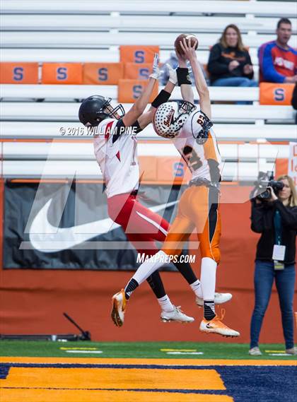 Thumbnail 3 in Maple Grove vs. Cambridge (NYSPHSAA Class D Final) photogallery.
