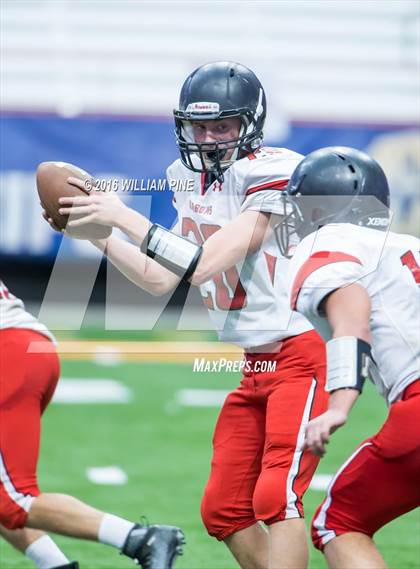 Thumbnail 2 in Maple Grove vs. Cambridge (NYSPHSAA Class D Final) photogallery.
