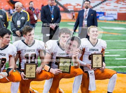 Thumbnail 3 in Maple Grove vs. Cambridge (NYSPHSAA Class D Final) photogallery.