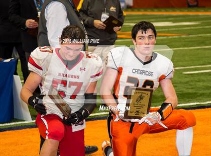 Thumbnail 3 in Maple Grove vs. Cambridge (NYSPHSAA Class D Final) photogallery.
