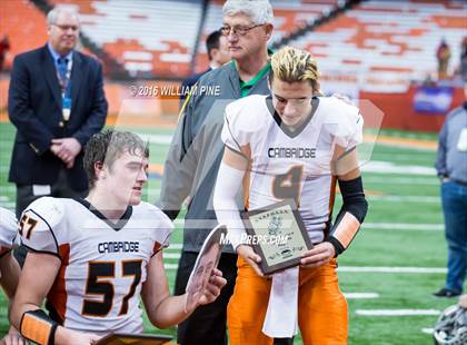 Thumbnail 1 in Maple Grove vs. Cambridge (NYSPHSAA Class D Final) photogallery.