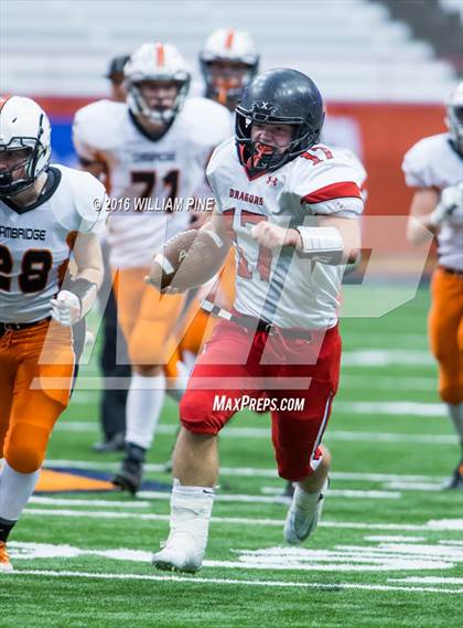 Thumbnail 3 in Maple Grove vs. Cambridge (NYSPHSAA Class D Final) photogallery.