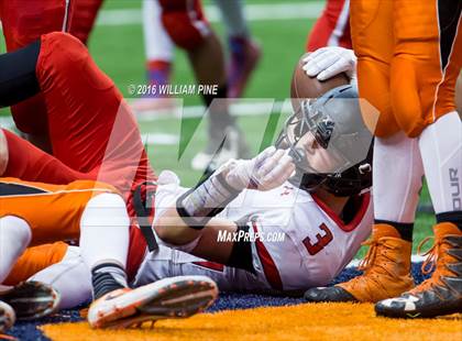 Thumbnail 1 in Maple Grove vs. Cambridge (NYSPHSAA Class D Final) photogallery.