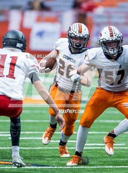 Thumbnail 2 in Maple Grove vs. Cambridge (NYSPHSAA Class D Final) photogallery.