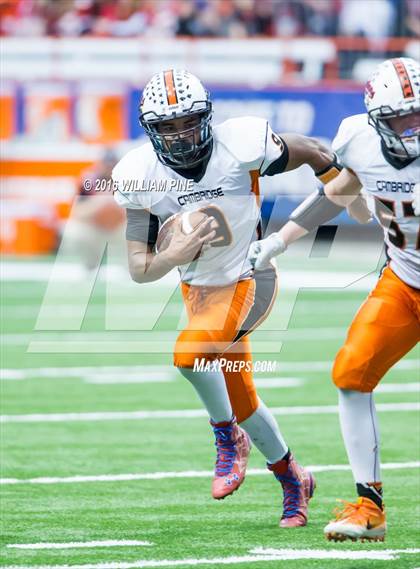 Thumbnail 3 in Maple Grove vs. Cambridge (NYSPHSAA Class D Final) photogallery.